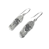 Newgrange | Sterling Silver Drop Earrings