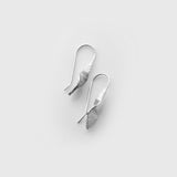 Bean Rí | Sterling Silver Drop Earrings Small