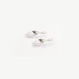 Bean Rí | Sterling Silver Drop Earrings Small