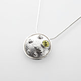 Blue Moon | Sterling Silver and Semi Precious Stone Pendant Medium