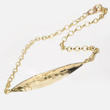 Leaf | 9ct Solid Gold Bracelet