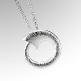 Croí Sliogán | Sterling Silver Pendant Signature