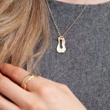 Reflections | 9ct Solid Gold Pendant Medium