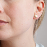 Seashore | 9ct Yellow Gold Stud Earrings Small