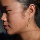 Síoda | Sterling Silver Drop Earrings Small