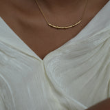 Nebula | Gold Bar Pendant