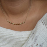 Nebula | Gold Bar Pendant