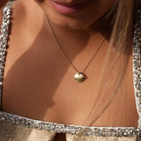 Oyster Pearl | 9ct Solid Gold and Pearl Pendant Small
