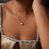Oyster Pearl | 9ct Solid Gold and Pearl Pendant Small