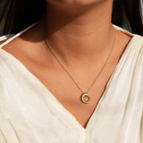 Croí Sliogán | 9ct Solid Gold Pendant Medium