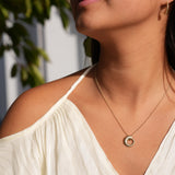 Croí Sliogán | 9ct Solid Gold Pendant Medium