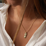 Newgrange | 9ct Solid Gold Pendant Medium