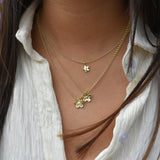 Forget Me Not | 9ct Solid Gold Pendant Petite