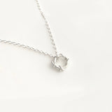 Nebula | Sterling Silver Circle Pendant Petite