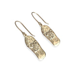 Newgrange | 9ct Solid Gold Drop Earrings