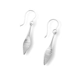 Bean Rí | Sterling Silver Loose Drop Earrings Medium