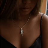 Fiadh | 9ct Solid Gold Cluster Pendant Medium