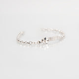 Forget Me Not | Sterling Silver Ogham Grá Love Bracelet