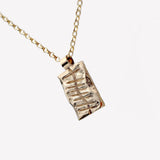 Ogham | 9ct Solid Gold Grá Love Pendant