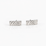 Heaven | Sterling Silver Bar Stud Earrings Petite