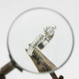 Love Poem | Sterling Silver and 6mm Round Semi Precious Gemstone Ring