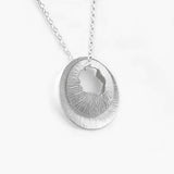 Shell | Sterling Silver Double Pendant Signature