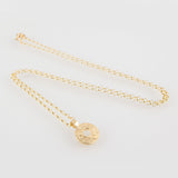 Heaven | 9ct Solid Gold Circle Pendant Small