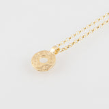 Heaven | 9ct Solid Gold Circle Pendant Small