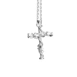 Shamrock | Sterling Silver Shamrock Cross Pendant