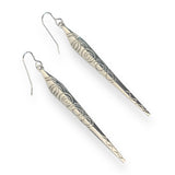 Carrowmore | Sterling Silver Drop Earrings Large