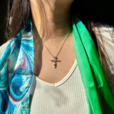 Shamrock | Sterling Silver Shamrock Cross Pendant