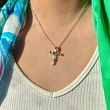 Shamrock | Sterling Silver Shamrock Cross Pendant