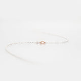 Island Link | Sterling Silver and 10ct Solid Rose Gold Pendant
