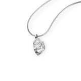 Heaven | Sterling Silver Double Heart Pendant Small