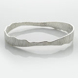 Shell | Sterling Silver Bangle