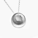Shell | Sterling Silver Double Pendant Signature