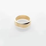 Chamfer | Solid Gold Band Ring