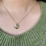 Shamrock | 9ct Solid Gold Cluster Pendant
