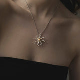 Nebula | Sterling Silver and 10ct Solid Rose Gold Pendant Signature