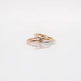 Island Link | Solid Gold Pebble Ring