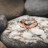 Seashore | Solid Gold Smooth Ring