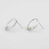 Shell | Sterling Silver Stud Earrings Medium