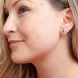 Shore | 9ct Solid Gold and Pearl Stud Earrings