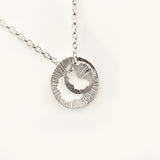 Shell | Sterling Silver Double Pendant Large