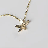 Star Flower | 9ct Solid Gold Pendant Small
