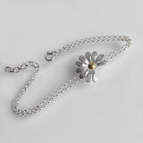 Daisy | Sterling Silver and 22ct Gold Plated Bracelet