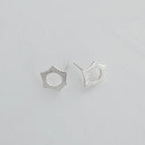 Ériu | Sterling Silver Stud Earrings Small