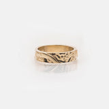 Seascape | Sold Gold Band Ring