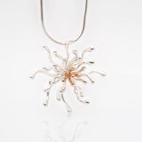 Nebula | Sterling Silver and 10ct Solid Rose Gold Pendant Signature