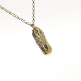 Newgrange | 9ct Solid Gold Pendant Medium